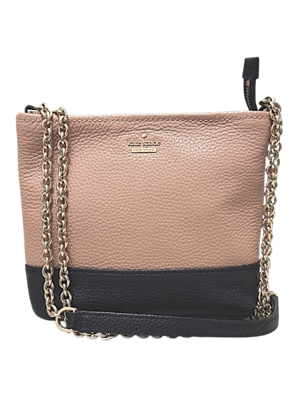 Kate Spade Ellery Pebbled Leather Colorblock Crossbody Bag
